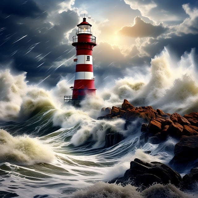 Crisis response planning is as important as the lighthouse in the storm in this picture